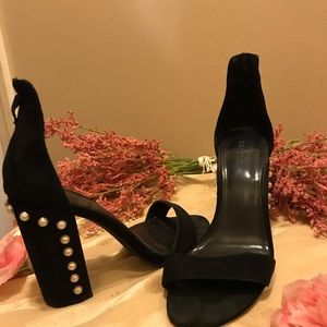 FOREVER 21 Open Toe Pearl Heels